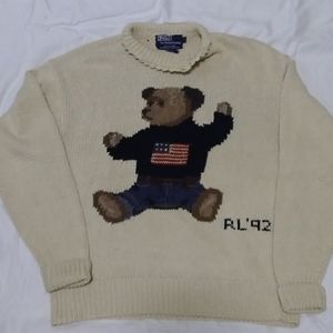 *Ralph Lauren Polo bear sweater